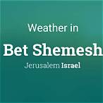 bet shemesh weather